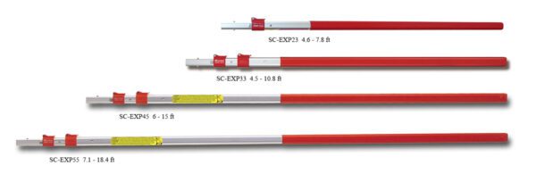 ARS Extendable Lightweight Poles
