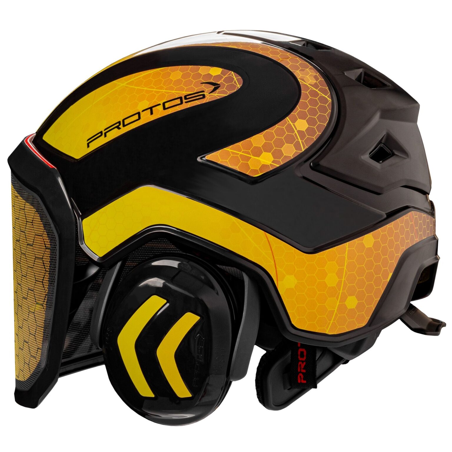 thumbnail image 2 of Pfanner Protos Integral Arborist Helmet – Red & Gray, Pfanner 15547, Climbing Gear 2 of 3