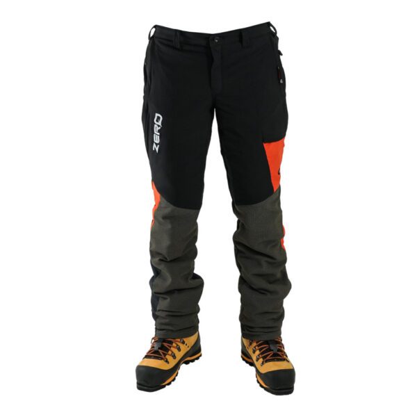 Clogger ZERO Men's UL chainsaw pant - Black / Red