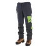 Clogger Zero Gen2 Men's UL Chainsaw Pants - Grey/Green SM SHORT - Image 2