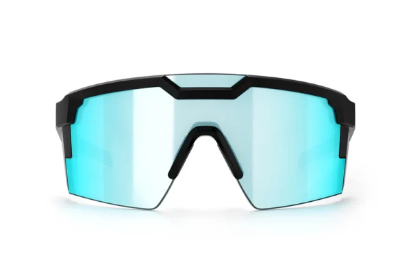 HEATWAVE VISUAL FUTURE TECH SUNGLASSES: Side Stripe Blue Z87+ - Image 2
